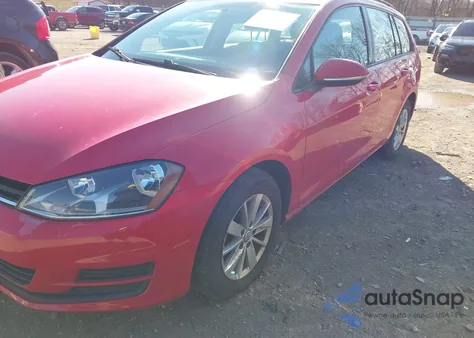 2016 Volkswagen Golf Sportwagen Tsi S 4-Door из США, поврежденный, VIN 3VWA17AU0GM524135